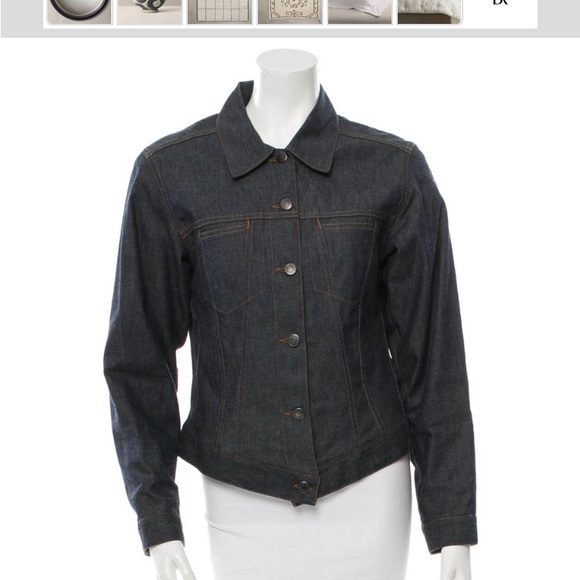 Gucci vintage dark denim jacket sizeS/m44 - Picture 3 of 6